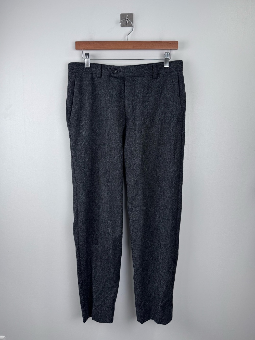 Octobre Editions Men Wool Grey Trouser Pant Size FR40 (US 30)